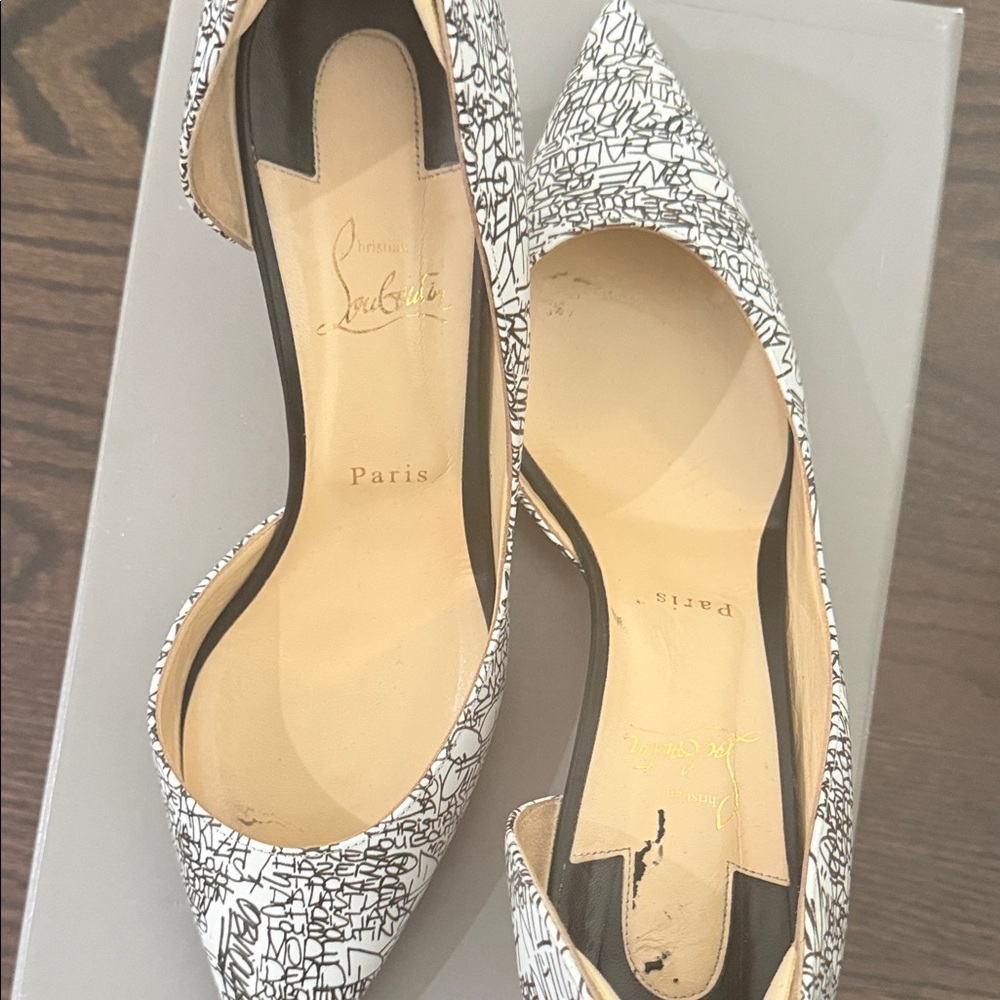 Christian Louboutin Monochrome Women's Heels